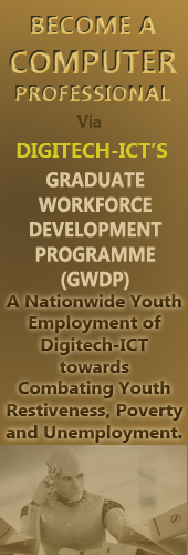 Digitech-ICT's GRADUATE WORKFORCE DEVELOPMENT PROGRAMME (GWDP)